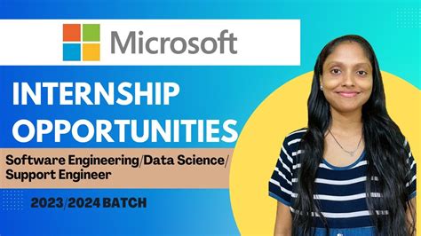 Microsoft Summer Internship 2024 India Netty Adrianna