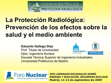 La Protecci N Radiol Gica Prevenci N De Los Efectos Sobre La Salud Y