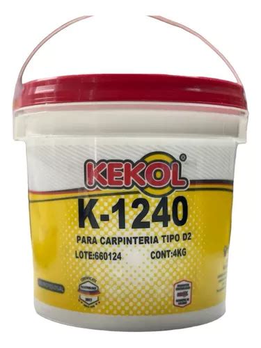 Cola Vinílica X 4 Kg Kekol K 1240 Profesional