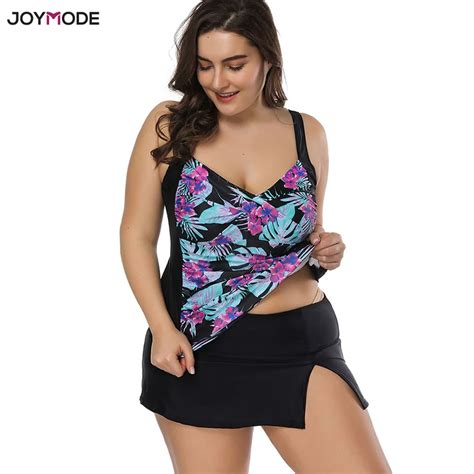 Joymode Two Piece Bikini Swim Underwire Plus Size Women Fat Swim Suit