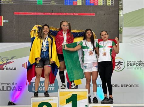 México suma siete medallas en Campeonato Panamericano de Halterofilia