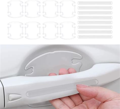 Amazon Kewucn D Transparent Car Door Handle Cup Protector Pcs