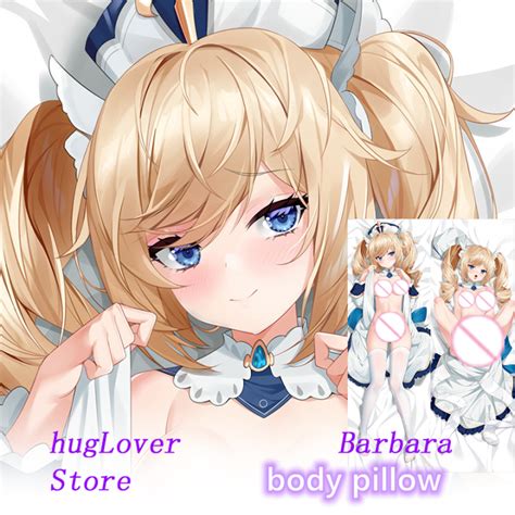 Dakimakura Anime Barbara（genshin Impact） Body Pillow Double Sided Print