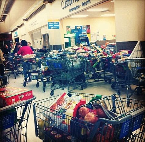 Louisiana Walmart Shelves Left Empty After A Food Stamp Glitch Gives