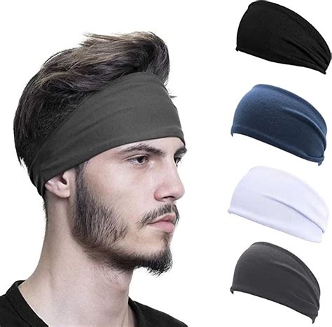 Sj Aamze Pcs Headbands For Men Women Sport Workout Sweat Bands