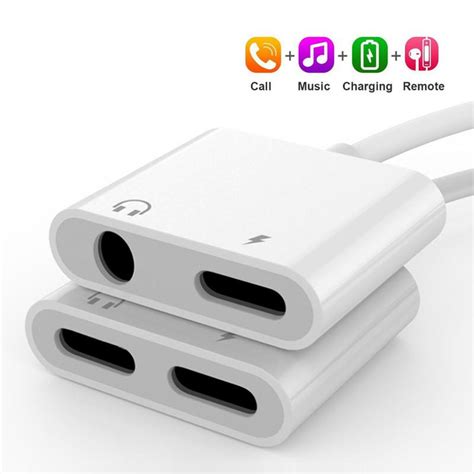 Buy For Iphone Adapter 2 In 1 For Apple Iphone Xs Max Xr X 7 8 Plus Ios