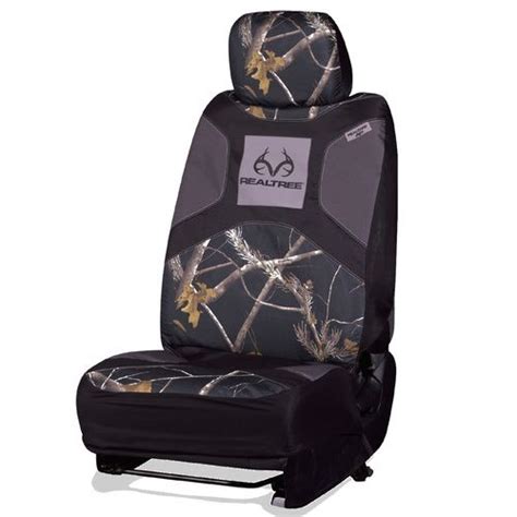 Realtree Black Camo Seat Covers - Velcromag