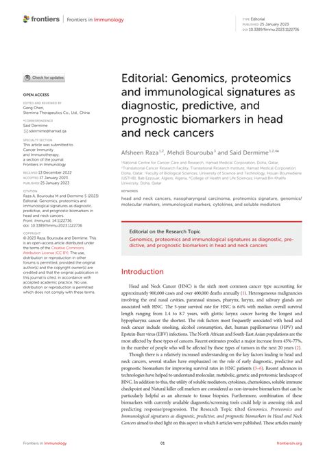 PDF Editorial Immunological Signatures