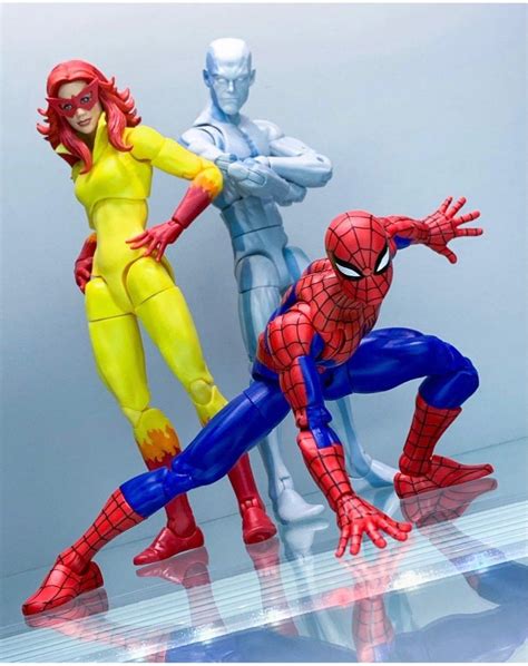 Marvel Legends Retro Animated Cel Shaded Spiderman First Appearance