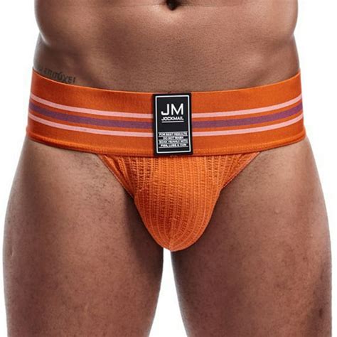 Mizok Mens Jockstrap Underwear Sexy Breathable Ultra Comfort Jock Strap