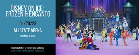 Disney On Ice Frozen And Encanto Tickets 20th January Allstate Arena In Rosemont Illinois