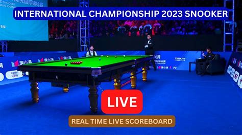 2023 International Championship Snooker LIVE Score UPDATE Today 1 32