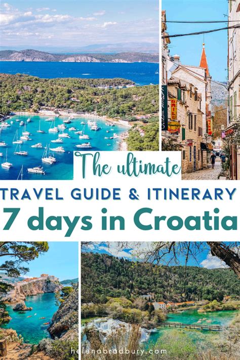 The Ultimate 7 Day Croatia Itinerary And Travel Guide Helena Bradbury