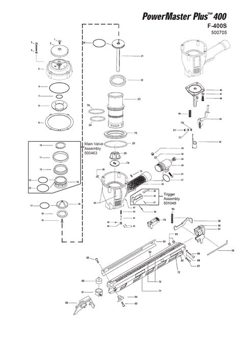 Paslode Schematics And Parts