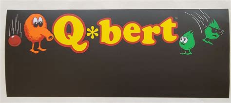 Q Bert Glass Bezel Marquee Cpo Lower Cpo Side Art Set Phoenix