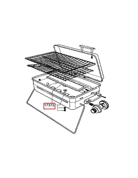 Bruleur Tole Pour Barbecue Gril 470 Gril 470 2 Campingaz