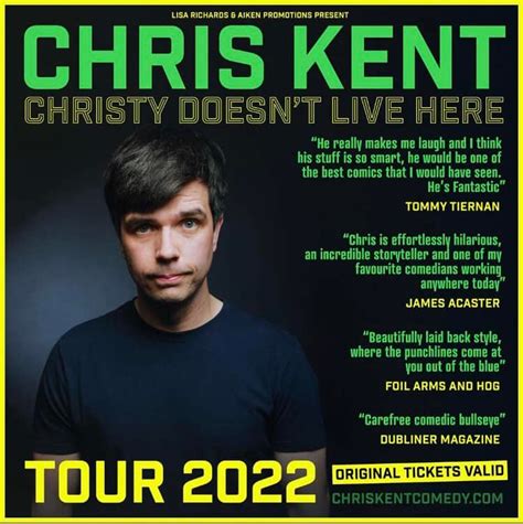 Chris Kent Christy Doesnt Live Here Comedy Gig Galway