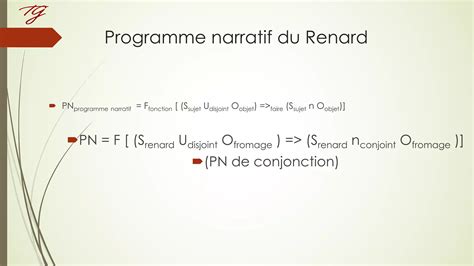 Sch Ma Actantiel Et Programme Narratif Du Corbeau Et Le Renard Ppt