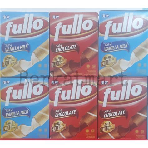 Jual FULLO Pack PEDE Wafer Roll Isi 24 Pcs VANILLA MILK Shopee