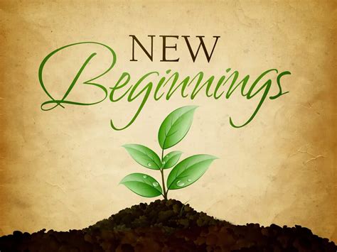 A New Start The Concept Of A New Beginning Craig Lounsbrough