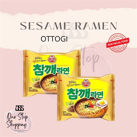 Jual Bpom Ottogi Sesame Ramen Sesame Ramen Ottogi Ramen Korea