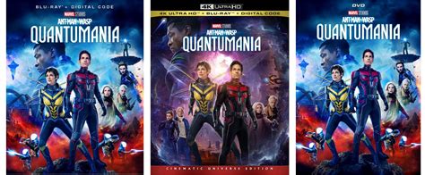 Ant Man And The Wasp Quantumania 4k Blu Ray Blu Ray Digital Release