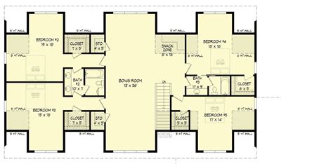 Story Bedroom Barndominium With Home Office And Upstairs Bonus Room