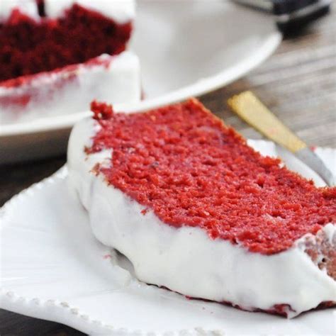 A Lightened Up Red Velvet Banana Bread Made With Whole Wheat Flour So