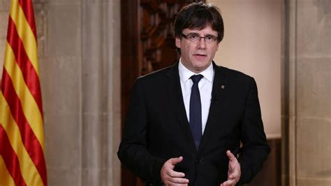 El discurso de Puigdemont en un día decisivo para Cataluña