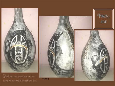 Collezione Su Vetro IDEE DIPINTE A MANO Bottle Art Decorative