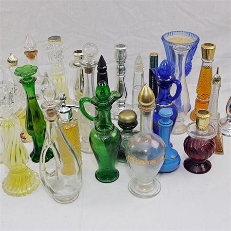 Lovely Vintage Glass Avon Bottles Ebth