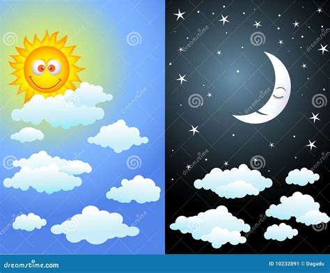 Stock Image: Day and night. Image: 10232891