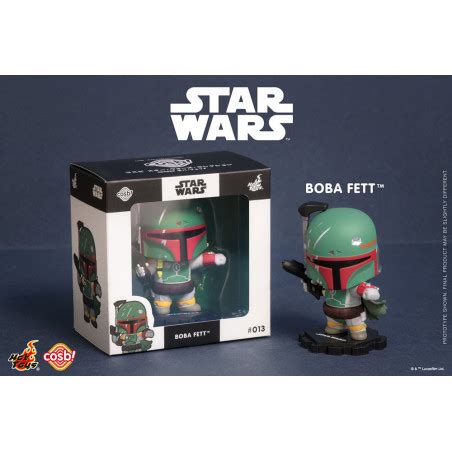 Star Wars Minifigura Cosbi Boba Fett White Cm