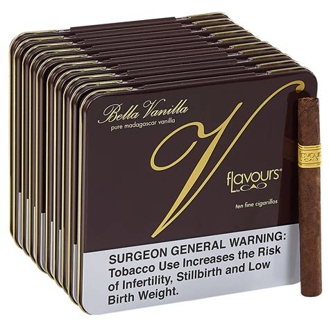 Cao Flavours Bella Vanilla Cigarillo Cameroon Thompson Cigar