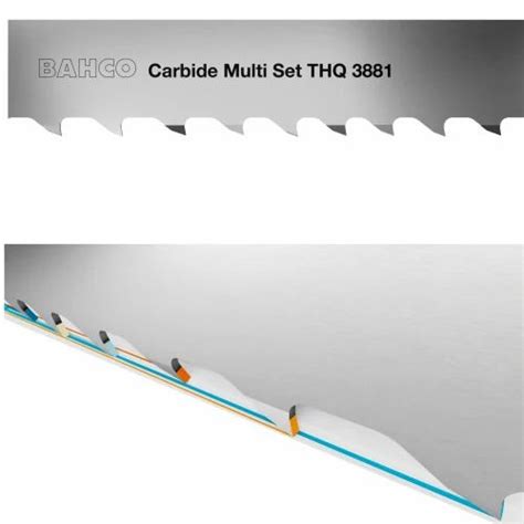 Bahco Bandsaw Blade 3881 Carbide Multi Set Thq At Best Price In Gurgaon