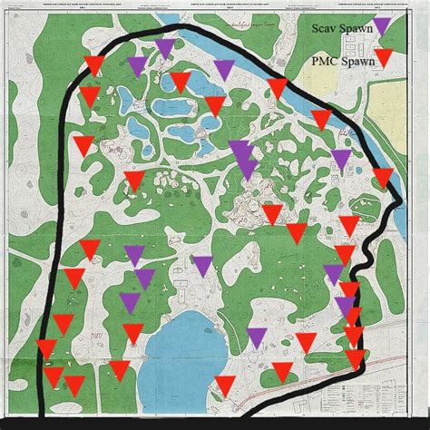 Gu A Del Mapa De Escape From Tarkov Woods