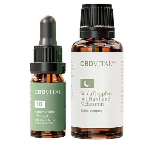 Cbd Vital Schlaftropfen Cbd Vital Naturextrakt Premium Öl 10 1 St Shop Apotheke