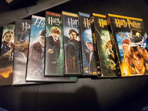 Harry Potter Complete Film Collection Dvd 8 Movie Set Ebay