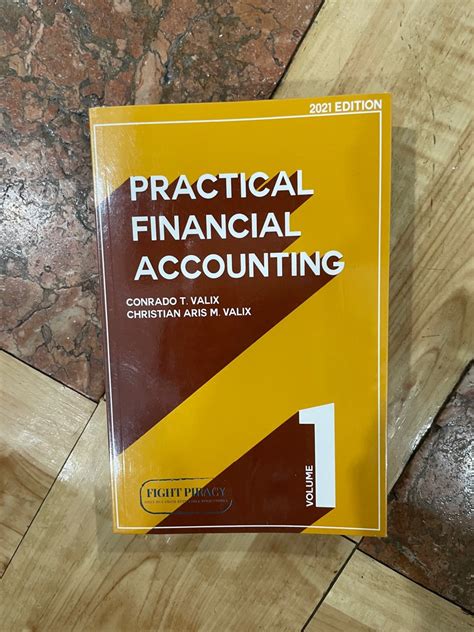 Practical Financial Accounting Volume 1 Valix And Valix 2021 Edition