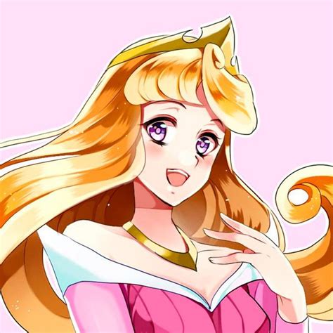 Princesas Disney En Su Versión Anime Imagenes Chulas Princesas