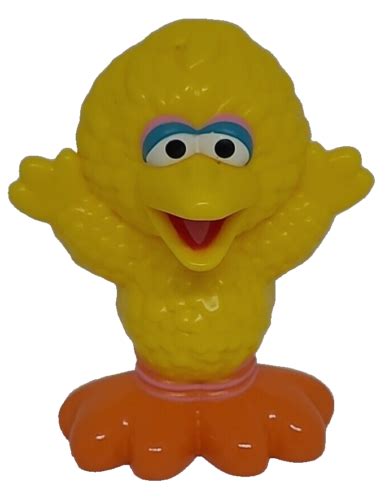 Big Bird Sesame Street Workshop 3 Toy Figure Cake Topper 2018 By Hasbro Ebay