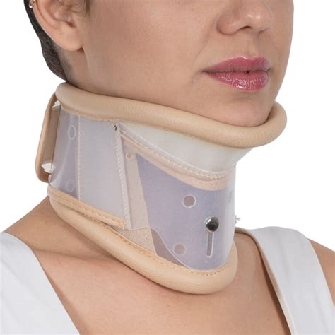 Adjustable Pvc Cervical Collar With A Chin Support Wingmed Orthopedic