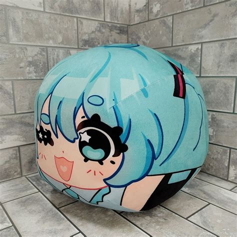 Мягкий Чиби шар Hatsune Miku 25 см. H0038 25x25 - купить по низкой цене ...