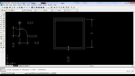 1 Desenhando uma porta no Autocad SimplesePrático YouTube