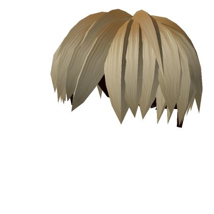 Blonde Messy Anime Hair S Code Price Rblxtrade