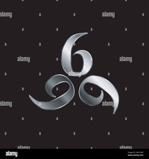 Silver 666 Stock Vector Images - Alamy