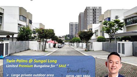 Twin Palms Sungai Long Limited Premium Storey Bungalow With Largest