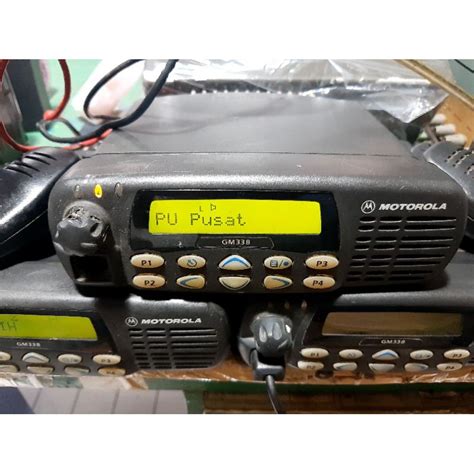 Jual Rig Motorola Gm Uhf Power Watt Motorola Gm Original Dan