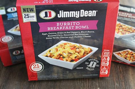 Busy Mornings? Try Jimmy Dean’s new 9 oz. Breakfast Bowls! - Dash Of Evans