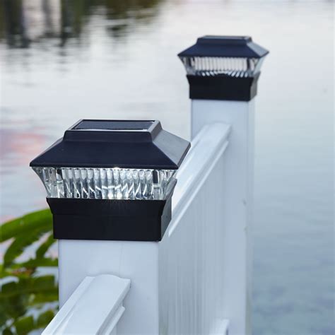 High Lumen Solar Fence Post Lights